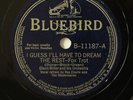 GLENN MILLER - I GUESS I'LL HAVE TO DREAM THE REST / TAKE THE 'A' TRAIN  1941 78