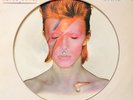 ALADDIN SANE - RARE U.K. SPECIAL LIM/ED. PIC/DISC COMP. W/NUMBERED CERTIFICATE)
