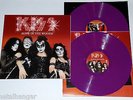 Kiss Alive In The Woods DBL Live '73 LP Purple Marbled Color Vinyls NM 150 only