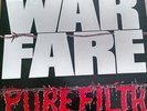 WARFARE PURE FILTH LTD ED 2LP 1984 THRASH Angelic Upstarts Venom Slayer Exodus