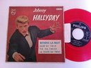JOHNNY HALLYDAY SPANISH EP RED VINYL LANGUETTE PHILIPS RECORD VG