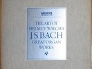 BACH GREAT ORGAN WORKS; THE ART OF HELMUT WALCHA; ARCHIVE STEREO 5 LPS