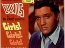 Elvis Presley Girls Girls Girls - Silver Spot vinyl LP album record UK