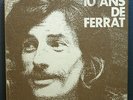 JEAN FERRAT - 10 ans de Ferrat - BARCLAY 10xLPs box EX+/NM