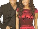 DONNY AND MARIE OSMOND SIGNED 8X10 #1 AWESOME FRAMED W/PROOF