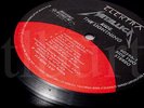 1984 METALLICA Ride The Lightning MASTERDISK Vinyl LP Megaforce Elektra Records