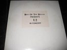 2 lp set U2 BEST OF THE BISCUIT PRESENTS U2 IN CONCERT