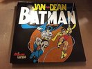 JAN AND DEAN MEET BATMAN LP Record UK 1987 Ban Caruso RARE with 45