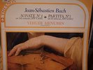 3-LP EMI/Trianon Stereo TRI33100/1/2 Bach/Menuhin 'Partitas & Sonatas' NM France