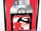 Metallica, Kill 'em All, mit Cover, Platin Record, Schallplatte Award, gold