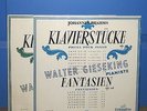 COLUMBIA FCX 200-201 WALTER GIESEKING Brahms Piano Works SHIPPING 12.80$