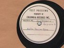 78 RPM Louis Armstrong Columbia test pressing After You've Gone in E-