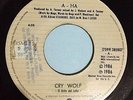 A - HA - Cry Wolf / Maybe Maybe - GUATEMALA 45 (1986)