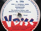 medley of ANDREWS SISTERS hits Mitchell Ayers & His Orch V DISC  #V14    c