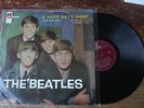 BEATLES A HARD DAYS NIGHT CHILE LP PS RARE AWESOME MAROON