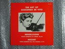 WORLD PREMIERE ISSUE GIOCONDA DE VITO MENDELSSOH&MOZART CONCERTOS