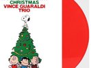 RARE red vinyl Lp VINCE GUARALDI TRIO A Charlie Brown CHRISTMAS