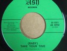 STEVE AKIN   HEAR BOTH   RARE TEXAS FUNK / SOUL / PSYCH 45 ON ASH   NM