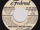 R&B Jump Blues 45 - Platters - Maggie Doesn't Work Here Anymore - Federal - mp3