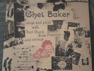 CHET BAKER SINGS & PLAYS W/ BUD SHANK, RUSS FREEMAN & STRINGS PACIFIC JAZZ LP
