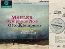 *** MAHLER No.4  #  KLEMPERER / SCHWARZKOPF  - COLUMBIA B/S - SAX 2441   ***