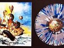CIRCA SURVIVE Descensus 2 LP CLEAR BLUE SPLATTER VINYL /1000 **HAS CORNER DING**