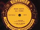 Miles Davis All Stars - WALKIN' - PRLP 7076 - RVG DG - NJ Label - Horace Silver