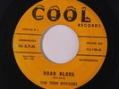 TEEN ROCKERS: Road Block / Teen Rock 45 (plays OK) rare Oldies