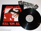 Metallica Kill 'Em All 1st Press Dutch 83 ORG Roadrunner LP RR9902 +Lyric-Sleeve