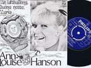 ANN-LOUISE HANSON Norwegian 45PS 1968 Cover Mario Panas / Dieter Zimmerman