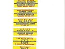 DISCHI  RADIO JUKE  BOX   JUKEBOX  PORTOSOLE  1998  PROMO  STICKERS  45  RPM