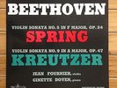 Jean Fournier / Doyen - Beethoven: Violin Sonata ( Kreutzer ) - Westminster LP