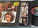 THE BEATLES 1983 US Issue Capitol LP LET IT BE Colorband labels