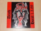 DEATH - LIVE IN HORST GERMANY 1989 RARE METAL LP NEAR MINT  XYSMA HUMAN LEPROSY
