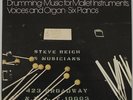 STEVE REICH Drumming Music For Mallet Instruments 1974 Avant Garde 3 LP Box NM