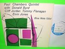 PAUL CHAMBERS QUINTET Donald Byrd (Blue Note 1564)Orig. Mono Deep Groove Jazz LP