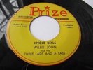 LITTLE WILLIE  JOHN & THREE LADS RARE  EARLY X-MAS BLUES PRIZE LBL JINGLE BELLS