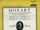 Decca DL 710037 Joseph & Lillian FUCHS violin/viola MOZART Sinfonia Concertante