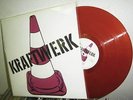 LP KRAFTWERK - SAME (1. / red pylone) * LTD. RI CROWN 2001 ITALY * RED VINYL * M
