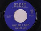 GEE CEES: Annie Had A Party / Buzz Saw 45 rare Oldies