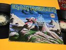 IRON MAIDEN 2LP RUNNING FREE-RUN TO THE HILLS ORIG ITALY 1990 EX GATEFOLD COVER