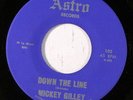 MICKEY GILLEY: Down The Line / Lonely Wine 45 Rockabilly