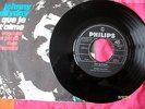 Johnny Hallyday 45 tours pressage Germany Que je t'aime