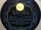 Victor V-38000  McKinney's Cotton Pickers  Crying and Sighing/Nobody's Sweet...