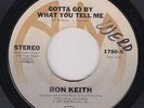 70s Soul 45 - Ron Keith - Gotta Go By What You Tell Me - A&M - mp3 - rare issue