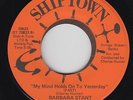 70s Soul 45 - Barbara Stant - My Mind Holds On - Shiptown - NM mp3 w/strings