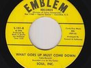 Northern Soul 45 - Soul Inc. - What Goes Up Must Come Down - Emblem - mp3