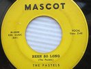 the PASTELS Been So Long / My One And Only Dream ORIGINAL Mascot 45-M-123 w302