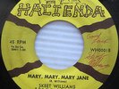SKEET WILLIAMS Mary Mary Mary Jane Lonesome Rain AUTOGRAPH doowop rockabilly w09