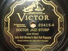 Jelly Roll Morton Dixieland jug blowers 78 record jazz victor shellack label
